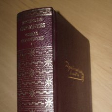 Libros de segunda mano: MIGUEL DE CERVANTES - OBRAS COMPLETAS I- AGUILAR. Lote 314365593