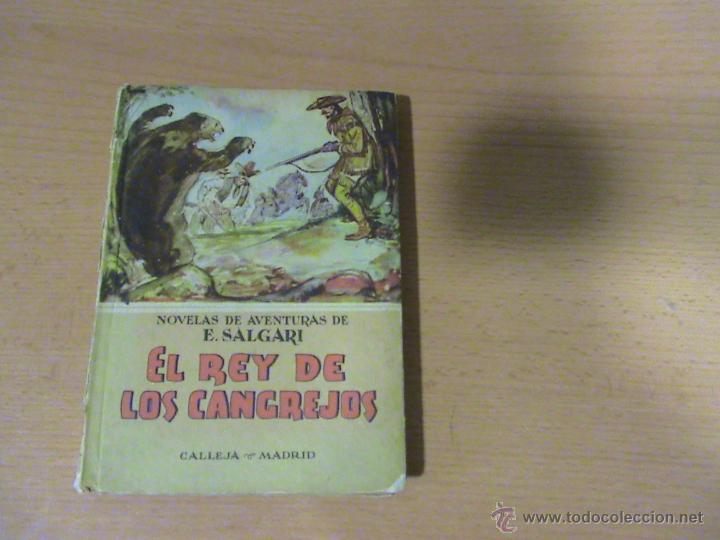 Libros de segunda mano: El rey de los cangrejos (autor: Emilio Salgari) - Foto 1