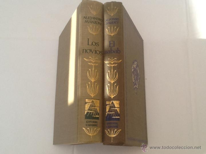 Libros de segunda mano: Libros antiguos El nabab y Los novios - Foto 3