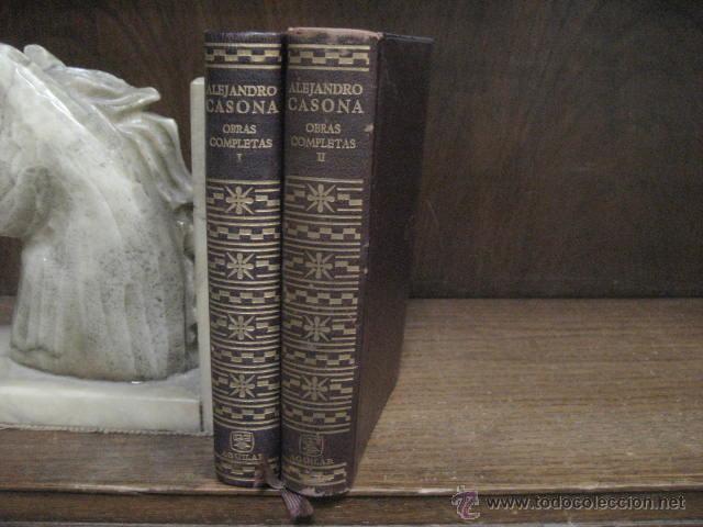 Libros de segunda mano: alejandro Casona, obras completas aguilar , 1964 , 2 tomos - Foto 1