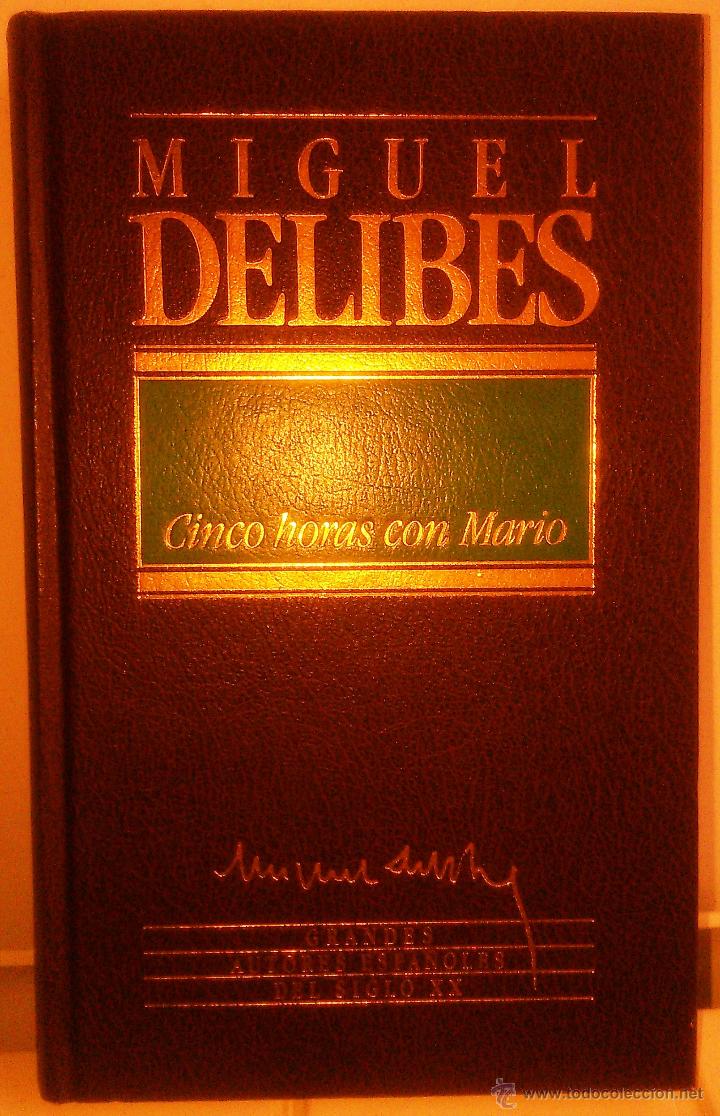 Libros de segunda mano: Cinco horas con mario. Miguel Delibes. (Orbis, 1984) - Foto 1