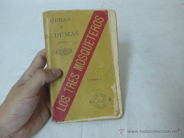 Libros de segunda mano: Libro los tres mosqueteros, alejandro dumas, tomo 1, barcelona - Foto 1