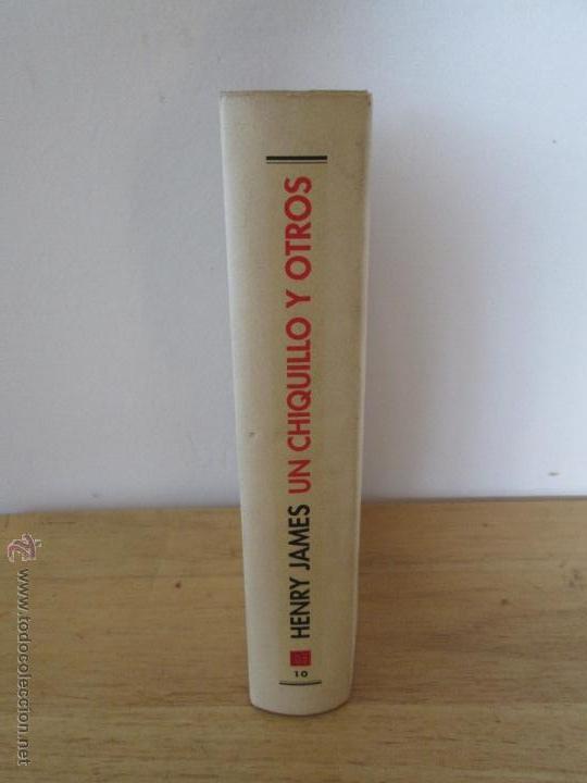 Libros de segunda mano: HENRY JAMES. UN CHIQUILLO Y OTROS. E.D. PRE-TEXTOS. PRIMERA EDICION. - Foto 2
