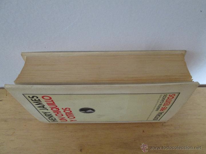 Libros de segunda mano: HENRY JAMES. UN CHIQUILLO Y OTROS. E.D. PRE-TEXTOS. PRIMERA EDICION. - Foto 13