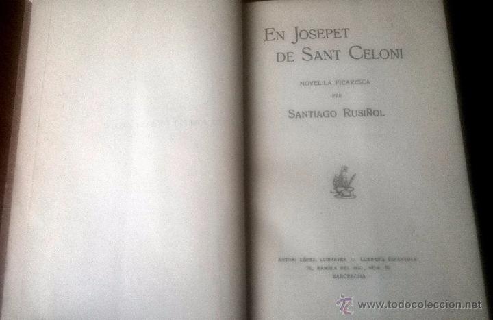 Libros de segunda mano: En Josepet de Sant Celoni - Santiago Rusi&ntilde;ol - Foto 1