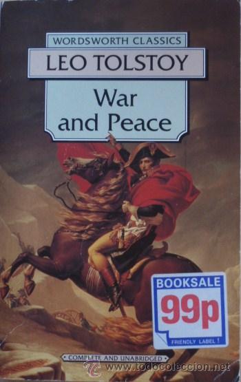 Libros de segunda mano: War and Peace by Leo Tolstoy - Foto 1
