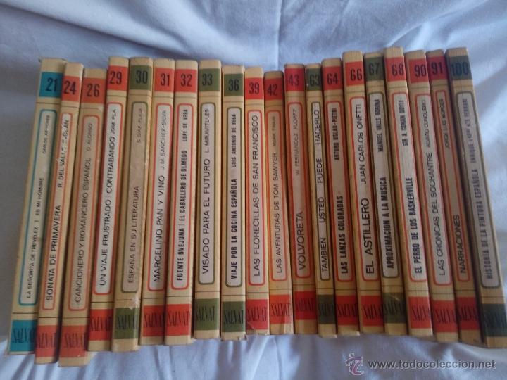 Libros de segunda mano: LOTE DE 87 LIBROS COLECCI&Oacute;N BIBLIOTECA B&Aacute;SICA SALVAT - Foto 5