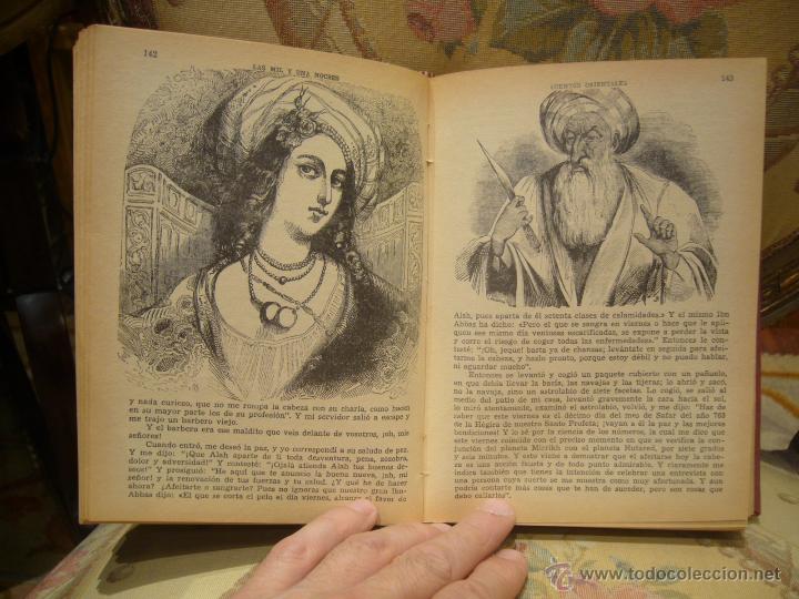 Libros de segunda mano: LAS MIL Y UNA NOCHES. ILUSTRADO. - Foto 8