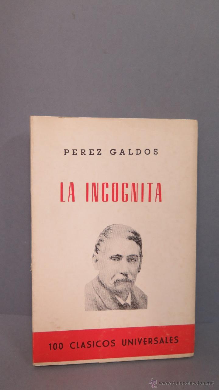 Libros de segunda mano: LA INCOGNITA. PEREZ GALDOS - Foto 1