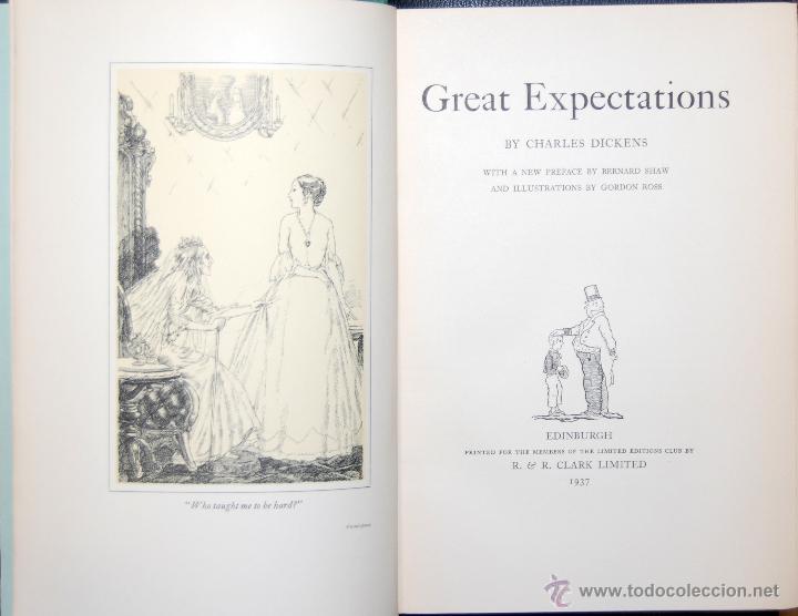 Libros de segunda mano: Charles Dickens. Great Expectations. Limited Editions Club - Foto 3
