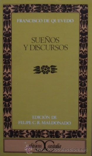 Libros de segunda mano: Sue&ntilde;os y discursos/Francisco de Quevedo - Castalia - Foto 1