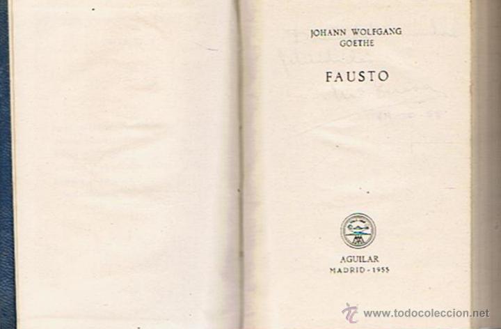 Libros de segunda mano: CRISOL N&ordm; 13 &uml;FAUSTO&uml; A&Ntilde;O 1955  GOETHE - Foto 2