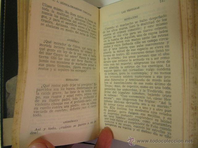 Libros de segunda mano: tragedias completas, seneca,aguilar ed,1961,crisol n&ordm; 18 - Foto 5