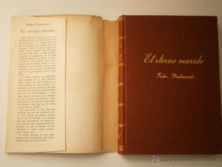Libros de segunda mano: EL ETERNO MARIDO Fedor Dostoiewski Cedro 1965 EC - Foto 7