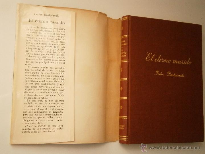 Libros de segunda mano: EL ETERNO MARIDO Fedor Dostoiewski Cedro 1965 EC - Foto 8