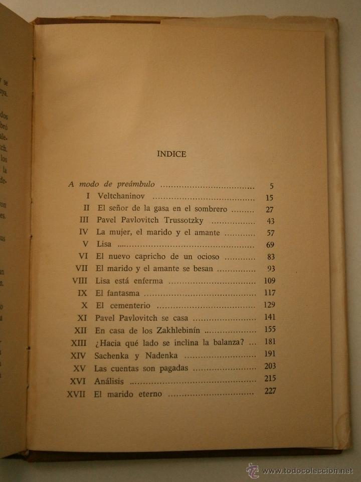 Libros de segunda mano: EL ETERNO MARIDO Fedor Dostoiewski Cedro 1965 EC - Foto 12