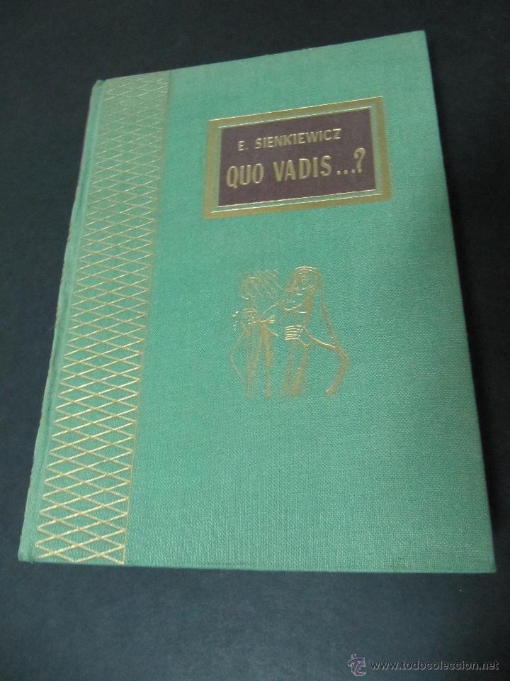 Libros de segunda mano: QUO VADIS. Henryk Sienkiewicz - Foto 1
