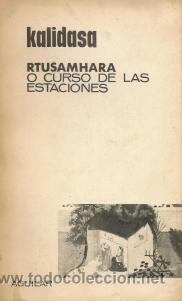 Libros de segunda mano: Rtusamhara o curso de las estaciones - Kalidasa - Foto 1