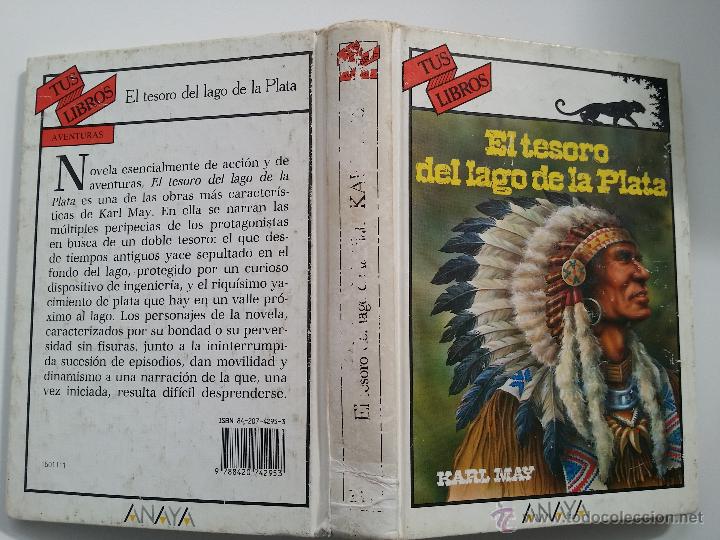 Libros de segunda mano: Anaya. Tus Libros 111. El tesoro del lago de la Plata - Foto 1