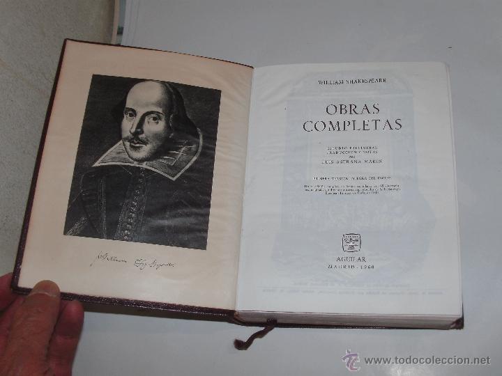 Libros de segunda mano: WILLIAM SHAKESPEARE - ED. AGUILAR - - Foto 3