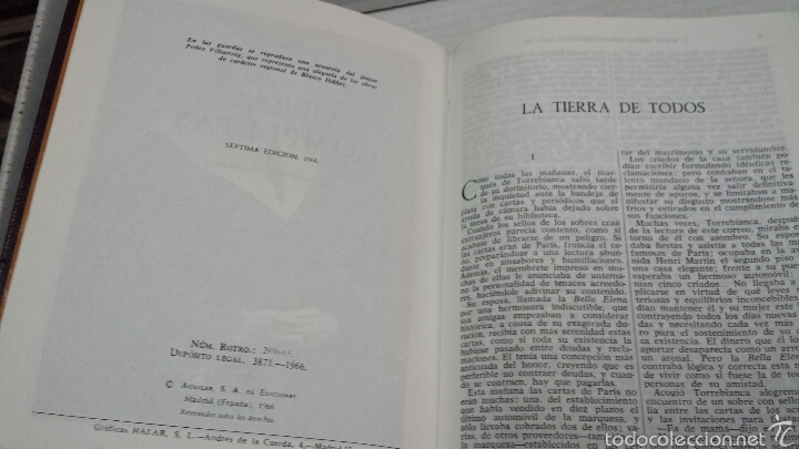 Libros de segunda mano: VICENTE BLASCO IBA&Ntilde;EZ OBRA COMPLETA 3 TOMOS - Foto 8