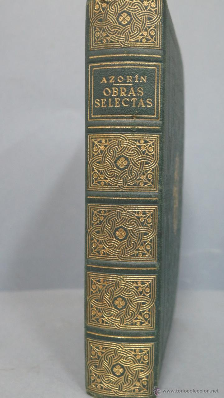 Libros de segunda mano: 1953.- OBRAS SELECTAS. AZORIN. BIBLIOTECA NUEVA - Foto 3