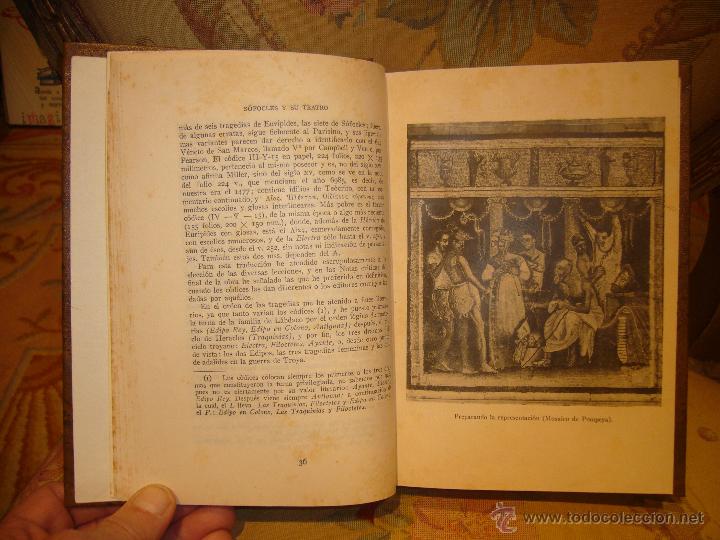 Libros de segunda mano: SOFOCLES Y SU TEATRO, DE IGNACIO ERRANDONEA. - Foto 4