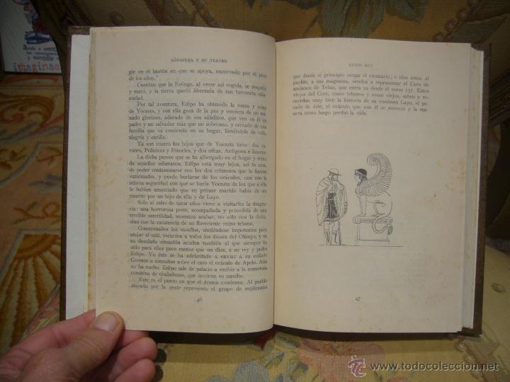 Libros de segunda mano: SOFOCLES Y SU TEATRO, DE IGNACIO ERRANDONEA. - Foto 5