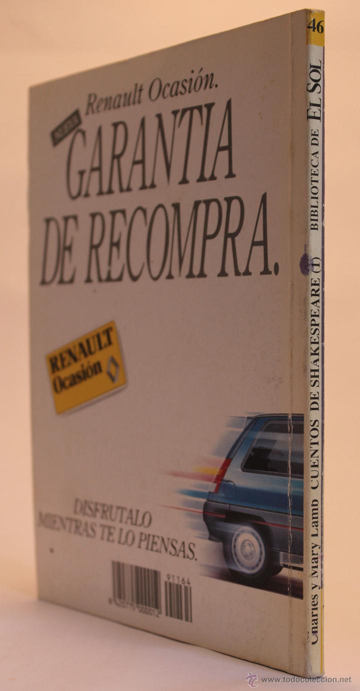 Libros de segunda mano: Cuentos de Shakespeare (1) - Charles y Mary Lamp - (1991) - Foto 2