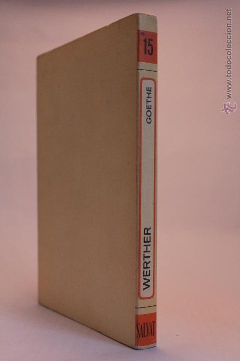 Libros de segunda mano: Werther - Goethe - (1969) - Foto 2