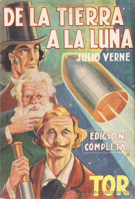 Libros de segunda mano: de la tierra a la luna , editorial tor , edici&oacute;n r&uacute;stica , a&ntilde;o 1954 - Foto 1