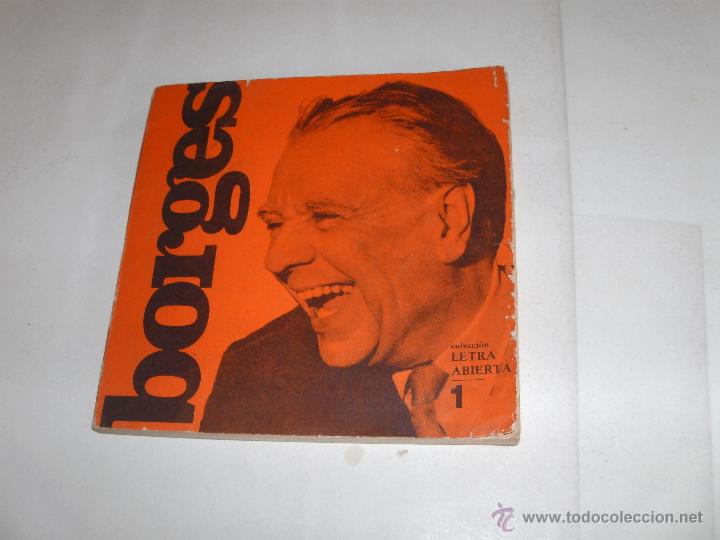 Libros de segunda mano: JORGE L. BORGES - LETRA ABIERTA - - Foto 1