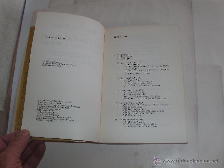 Libros de segunda mano: JORGE L. BORGES - TEXTOS CAUTIVOS - 1&deg; EDICION - - Foto 5