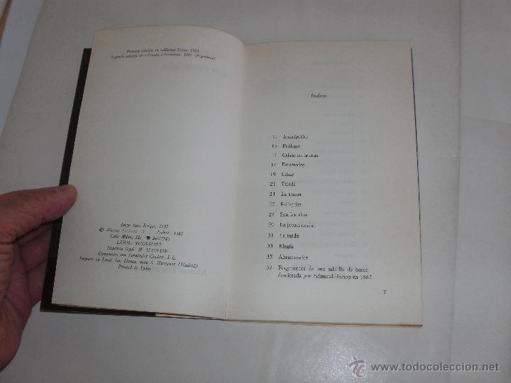 Libros de segunda mano: JORGE L. BORGES - LOS CONJURADOS - 1&deg; EDICION - - Foto 3