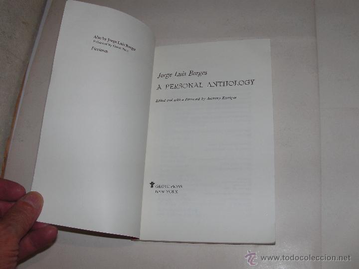 Libros de segunda mano: JORGE L. BORGES - A PERSONAL ANTHOLOGY - Foto 2