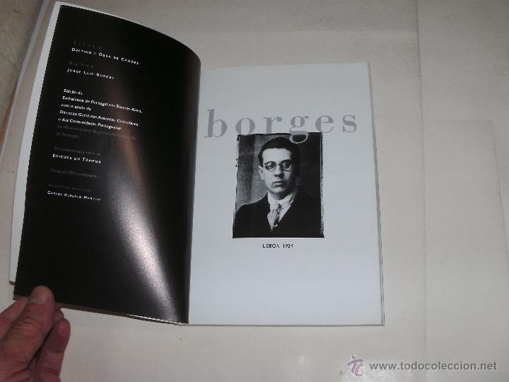 Libros de segunda mano: JORGE L. BORGES - DESTINO Y OBRA DE CAMOENS - - Foto 2