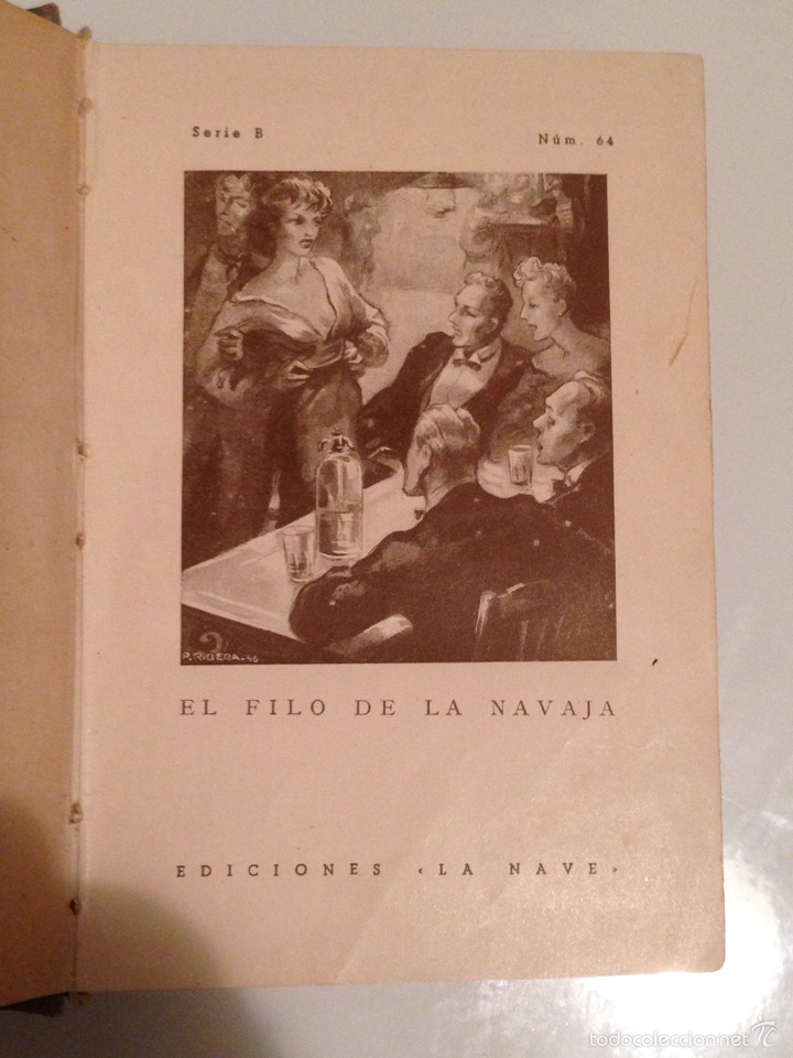 Libros de segunda mano: Libro el filo de la navaja somerset maugham editorial la nave - Foto 2