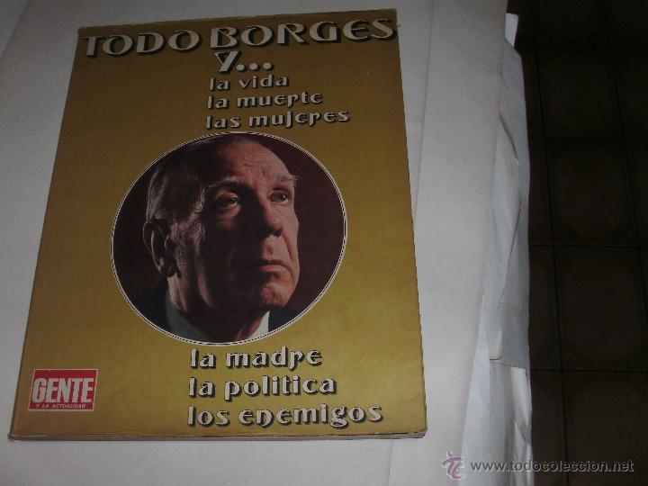 Libros de segunda mano: JORGE L. BORGES - TODO BORGES Y ... - Foto 1