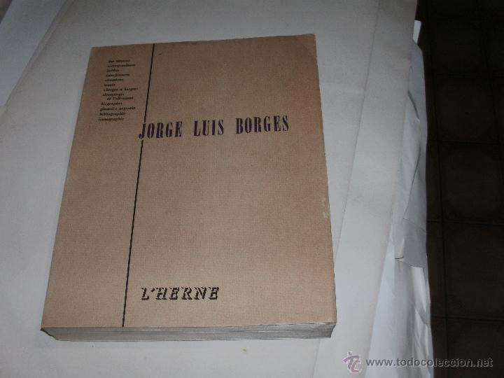 Libros de segunda mano: JORGE L. BORGES - LHERNE - - Foto 1