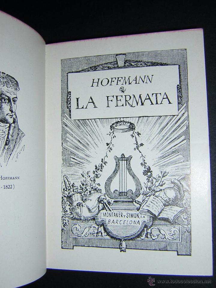 Libros de segunda mano: 1945 - HOFFMAN - LA FERMATA - MONTANER Y SIM&Oacute;N, ENCUADERNACI&Oacute;N - Foto 2