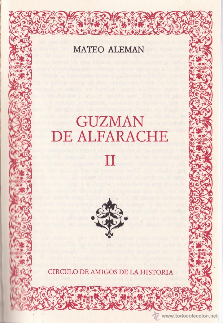 Libros de segunda mano: MATEO ALEMAN - GUZMAN DE ALFARACHE II - EDICION LUJO - Foto 1