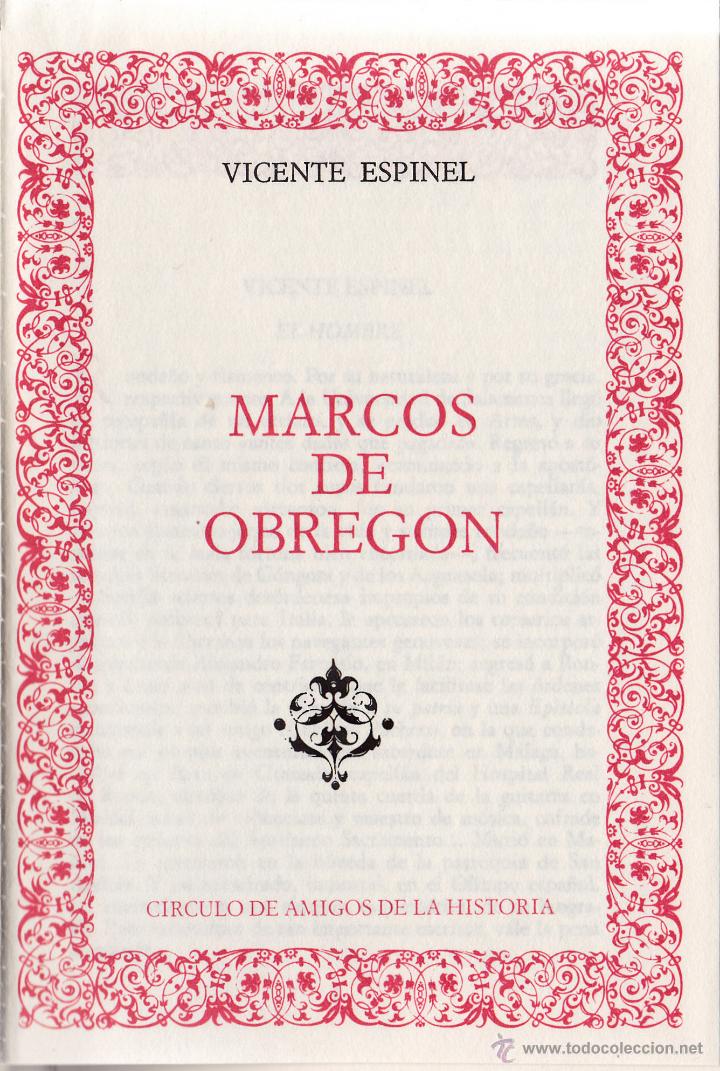 Libros de segunda mano: VICENTE ESPINEL - MARCOS DE OBREGON - EDICION LUJO - Foto 1