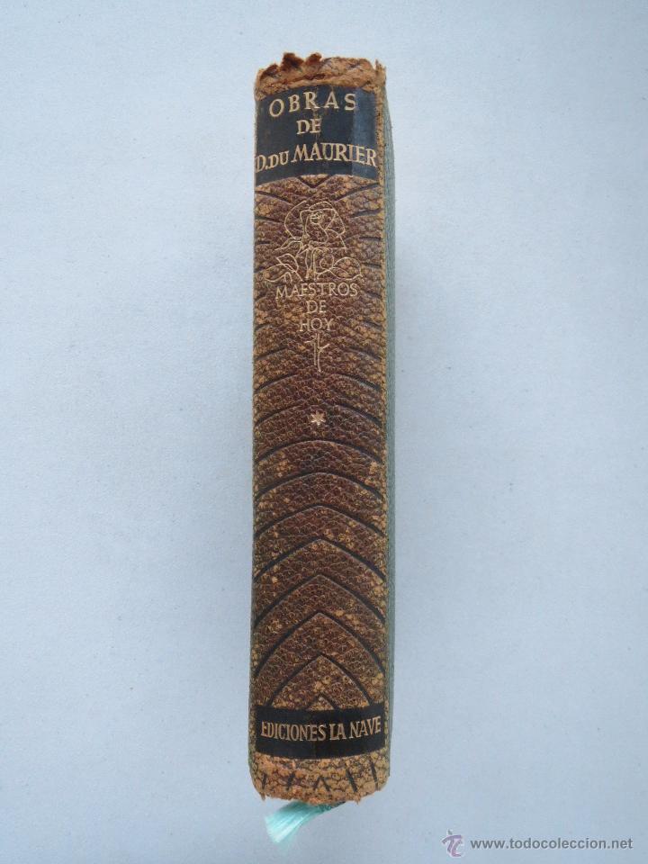 Libros de segunda mano: OBRAS DE DAPHNE DU MAURIER - MAESTROS DE HOY - EDICIONES LA NAVE 1958. - Foto 4