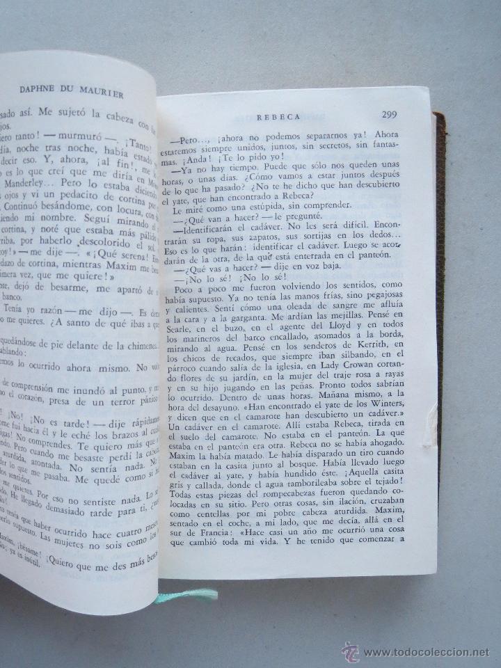 Libros de segunda mano: OBRAS DE DAPHNE DU MAURIER - MAESTROS DE HOY - EDICIONES LA NAVE 1958. - Foto 6