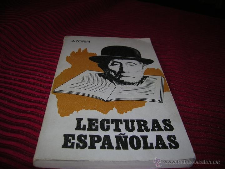 Libros de segunda mano: Libro Lecturas espa&ntilde;olas.Azor&iacute;n - Foto 1