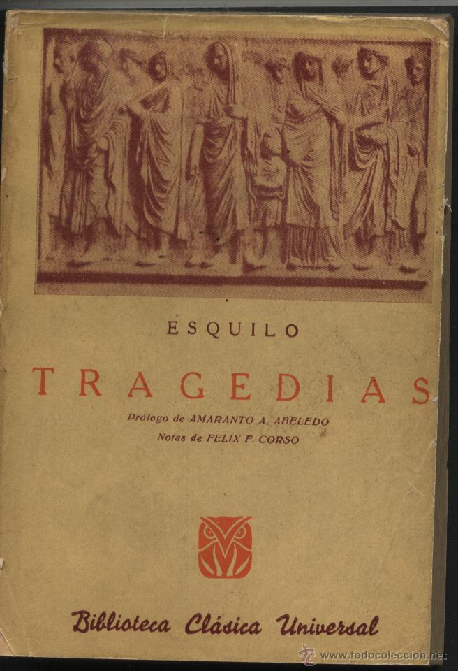 Libros de segunda mano: ESQUILO. TRAGEDIAS, - Foto 1