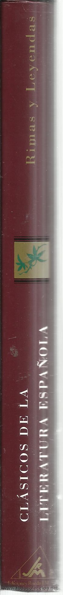 Libros de segunda mano: RIMAS Y LEYENDAS. GUSTAVO ADOLFO B&Eacute;CQUER. EDICIONES RUEDA. MADRID. 1996 - Foto 2
