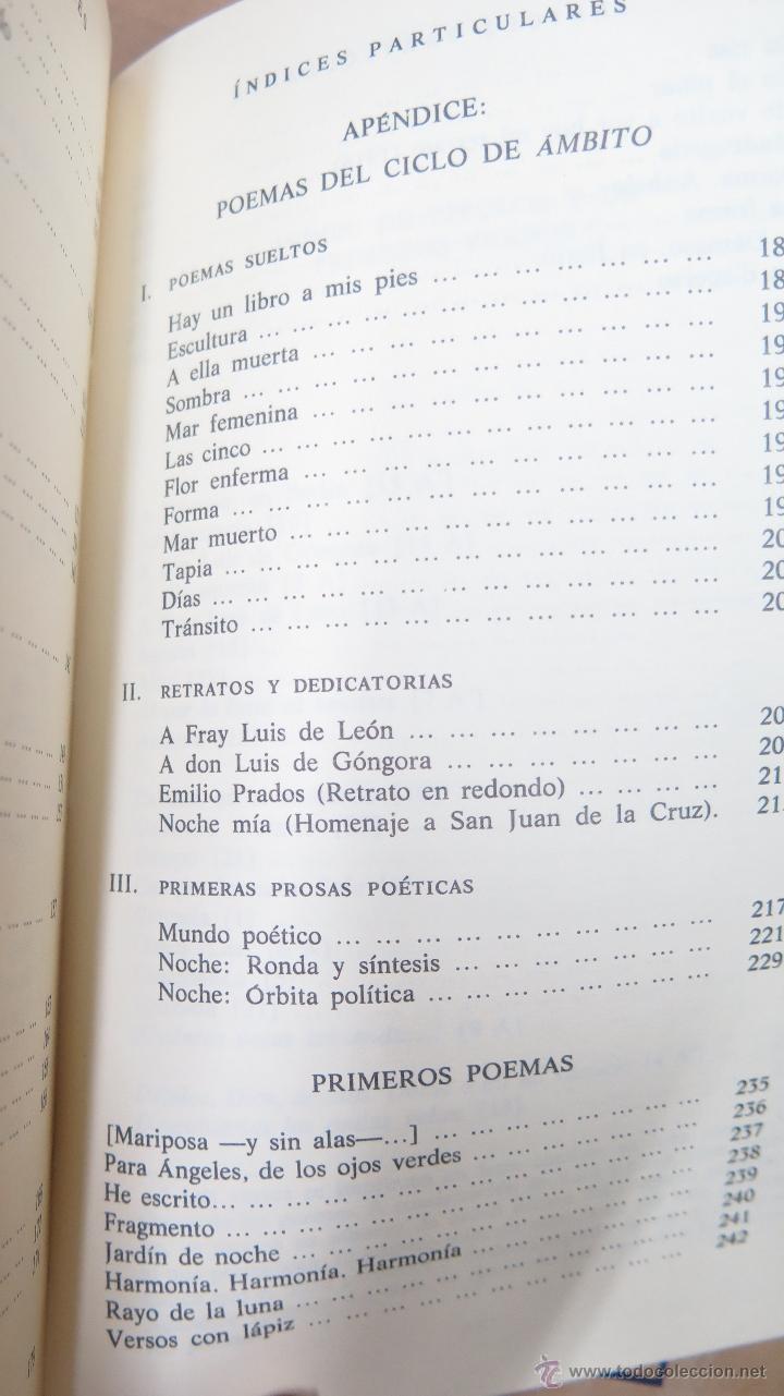Libros de segunda mano: AMBITO. VICENTE ALEIXANDRE. CLASICOS CASTALIA. ILUSTRADO - Foto 4