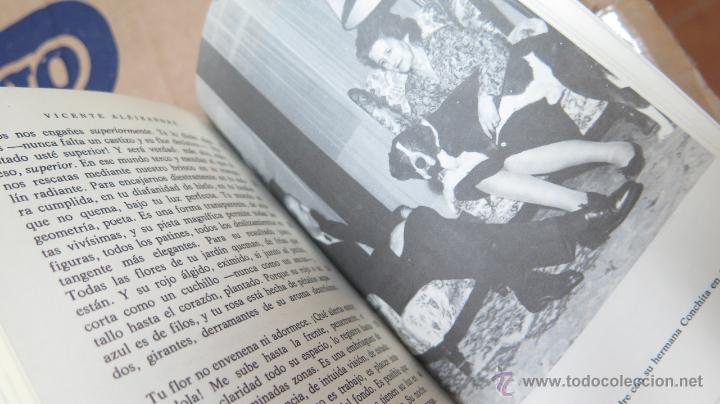 Libros de segunda mano: AMBITO. VICENTE ALEIXANDRE. CLASICOS CASTALIA. ILUSTRADO - Foto 6