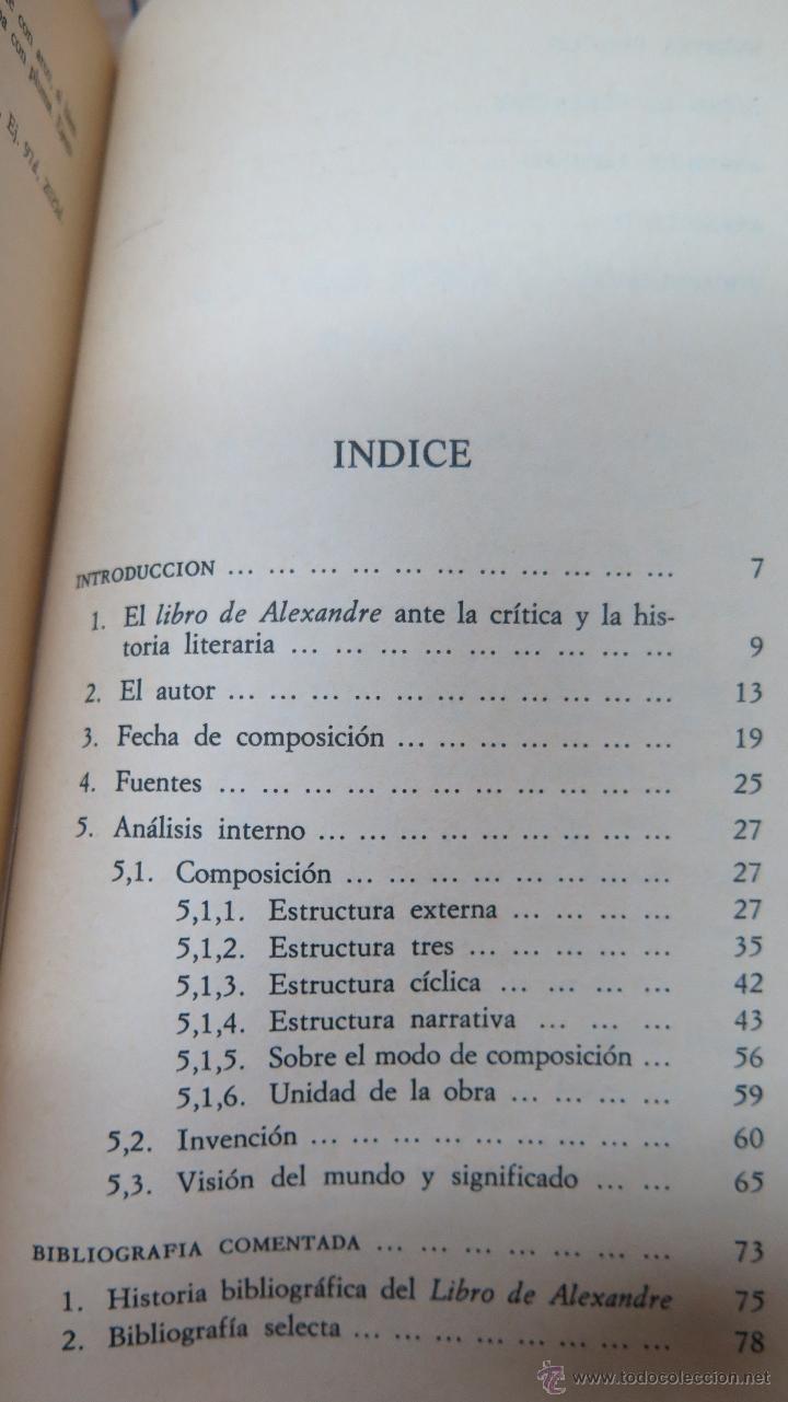 Libros de segunda mano: LIBRO DE ALEXANDRE. ANONIMO - Foto 2